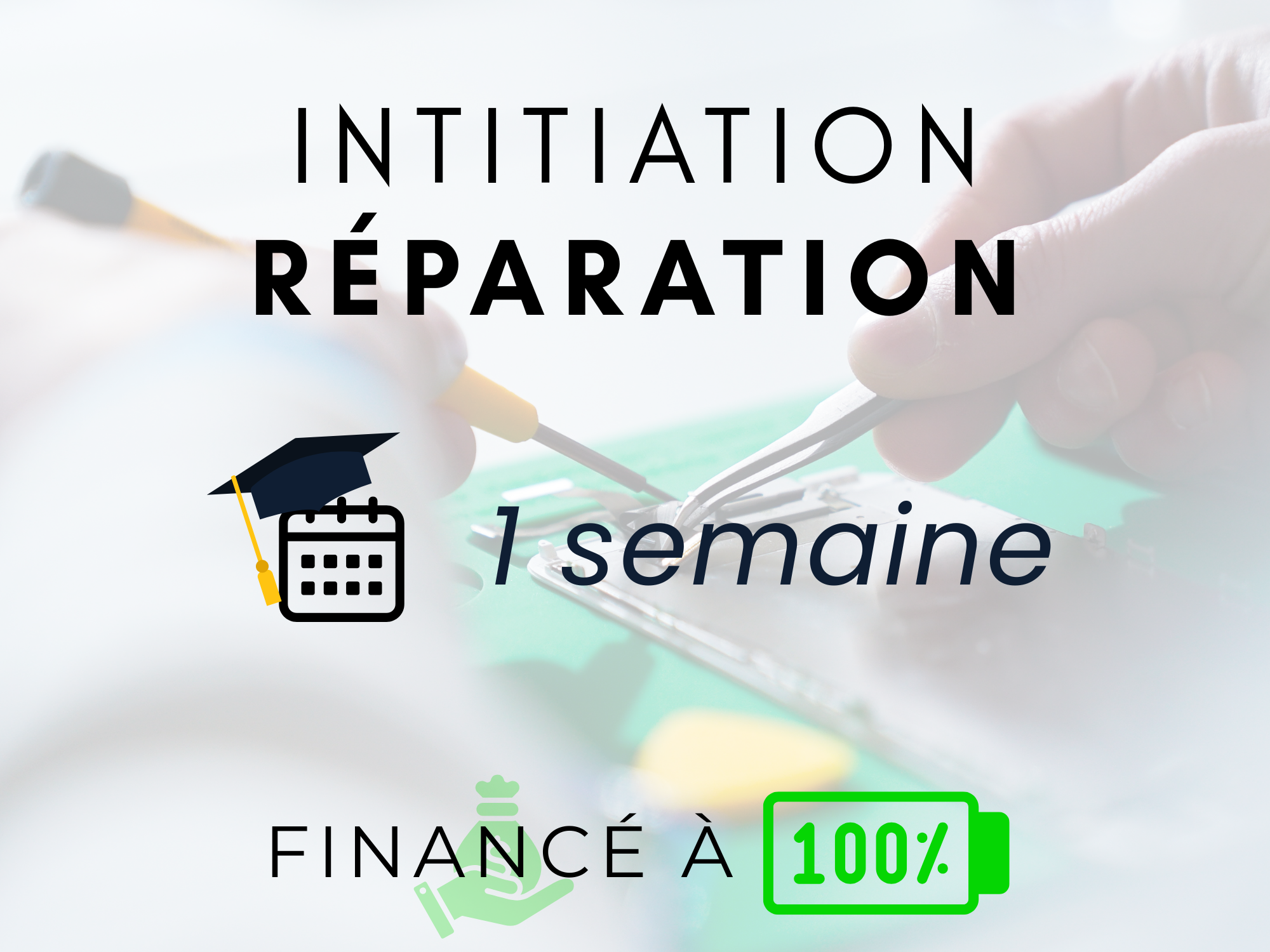 Réparation de smartphone 1 semaine